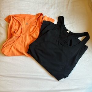 TWO Lululemon swiftly tech racer back tank tops size:8